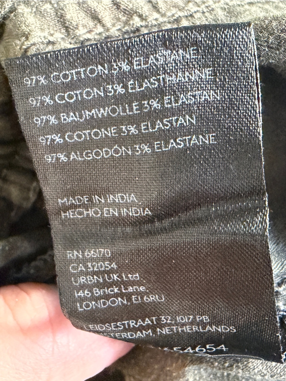 We the Free Can’t Compare Slouch Olive Green Mineral Washed Cargo Pant Utility S - Picture 16 of 16